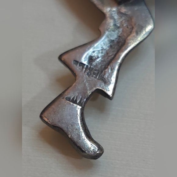 3 VINTAGE ANTIQUE, STERLING SILVER 925 BROOCHES THE HEART IS MARCASITE - Picture 3 of 9